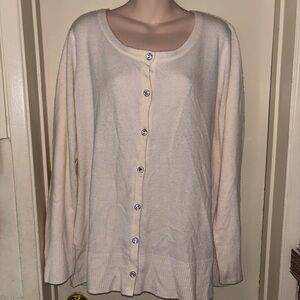 Covington Cream Top. Size 20